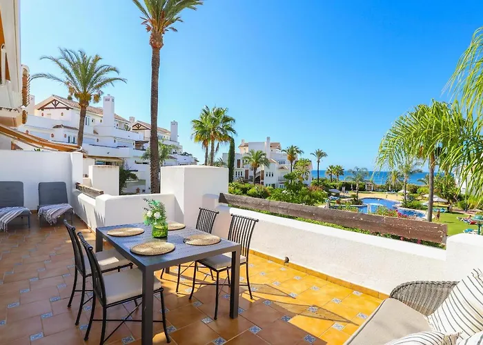 Monteros Palm - Sea & Pool View Lägenhet Marbella